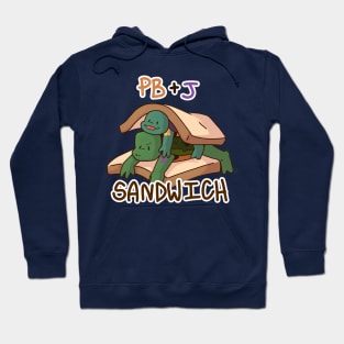 Pb and J sandwich turtle tots Hoodie